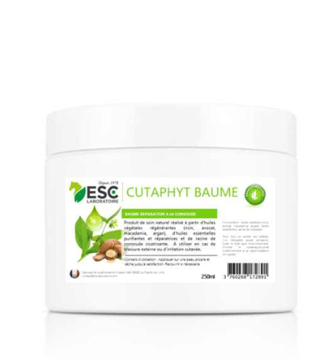 CUTAPHYT – Baume réparateur enrichi en consoude – Irritations cutanées cheval