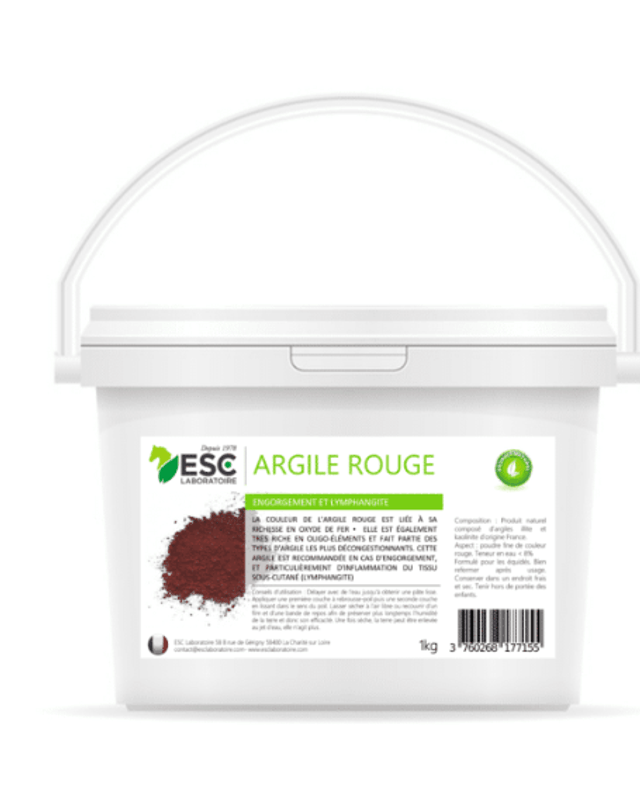 ARGILE ROUGE – Circulation et décongestion cheval
