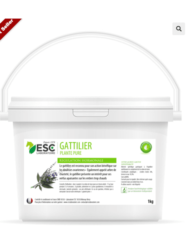 GATTILIER – Ovaires et régulation hormonale juments – Plante pure