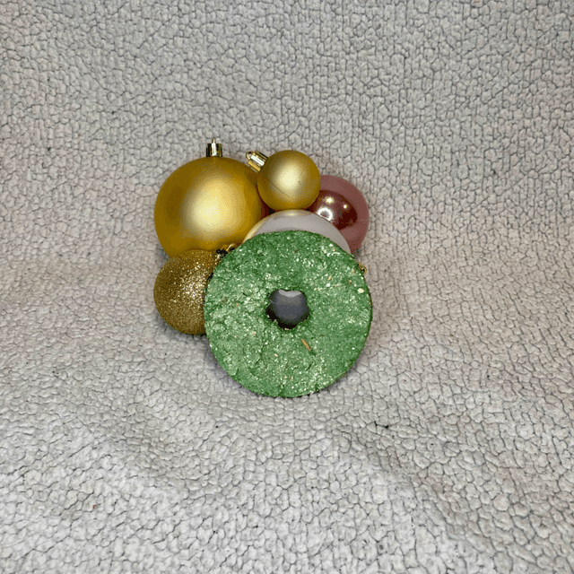 Donuts poires spiruline
