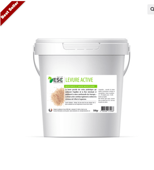 LEVURE ACTIVE + – Probiotique cheval – flore intestinale et digestion