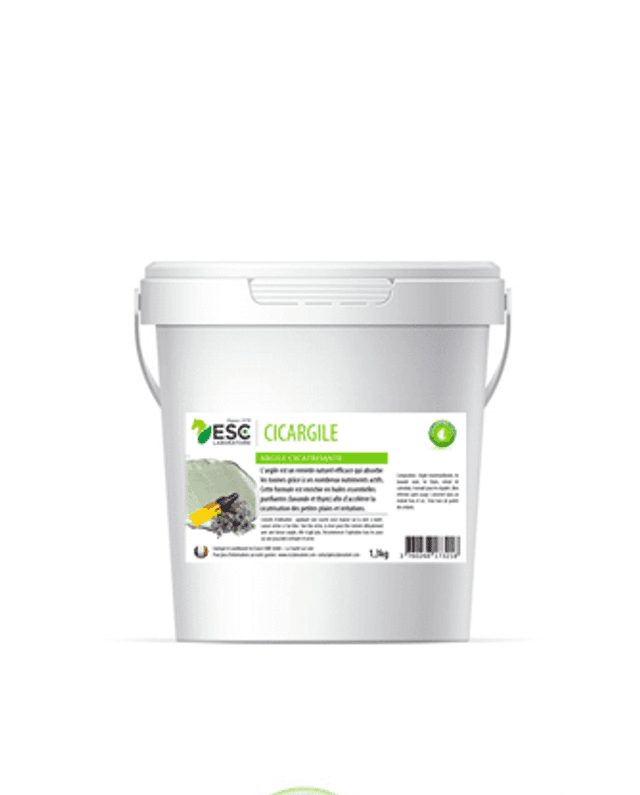 CICARGILE – Argile purifiante externe pour cheval – Favorise la régénération naturelle de l’épiderme