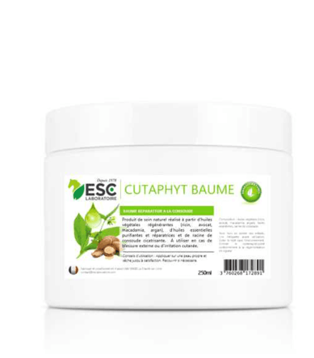 CUTAPHYT – Baume réparateur enrichi en consoude – Irritations cutanées cheval