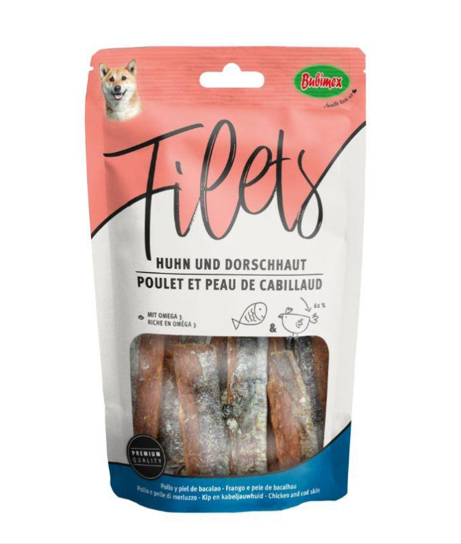 Filet poulet poisson 100g