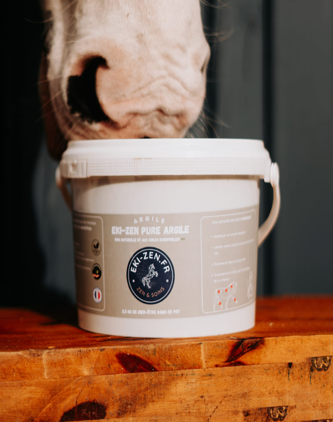 PURE ARGILE Cataplasme pour chevaux