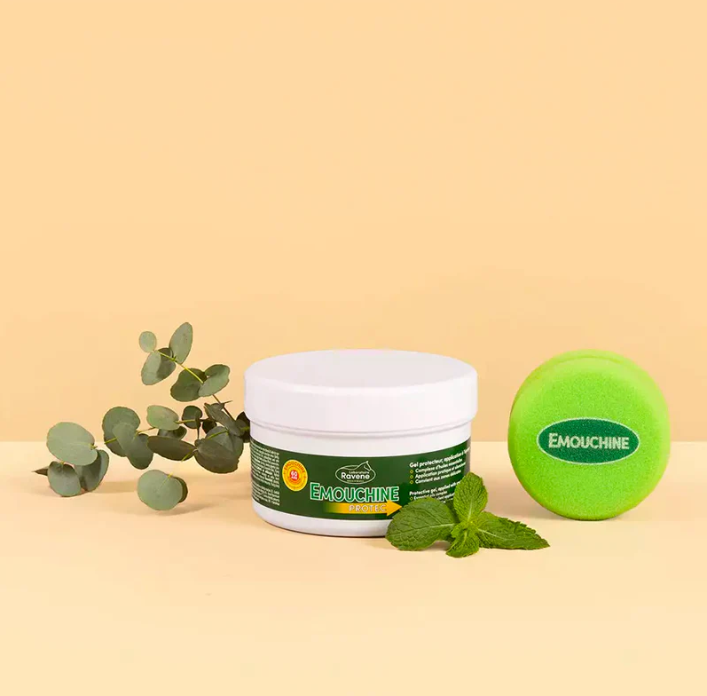 Émouchine Gel anti-insectes Pot + Éponge - Ravene
