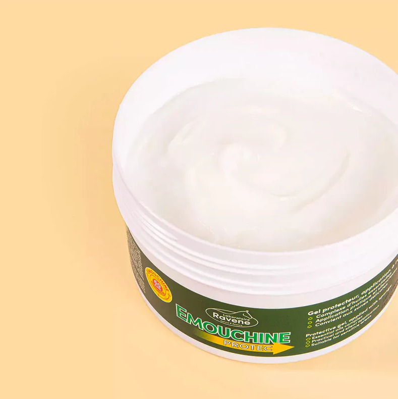 Émouchine Gel anti-insectes Pot + Éponge - Ravene