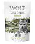 Wolf of Wilderness Bouchées à la viande Junior 180 g pour chiot