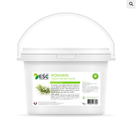 ROMARIN – Digestion détox cheval – Plante pure