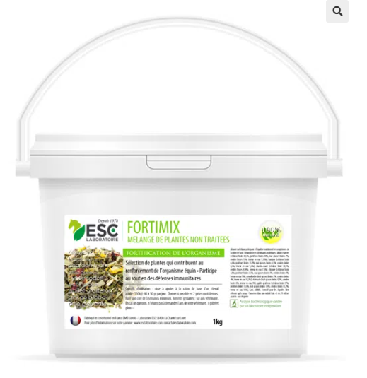 FORTIMIX – Défenses immunitaires cheval – Mélange de plantes