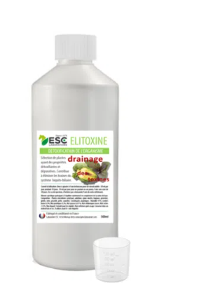 ELITOXINE – Drainage detox cheval – Complément liquide à base de plantes