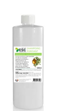 SHAMPOING CHEVAL PURIFIANT – Démangeaisons saisonnières – Enrichi en huile essentielle de cade