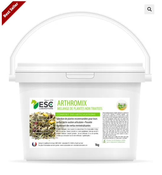 ARTHROMIX – Raideurs et confort articulaire cheval – Mélange de plantes