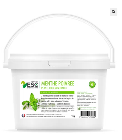 MENTHE POIVREE – Estomac sensible cheval – Plante pure