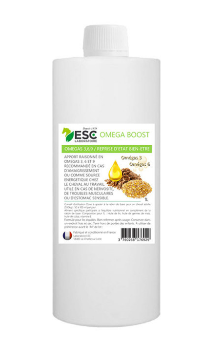 OMEGA BOOST– Reprise d’état et équilibre de la ration