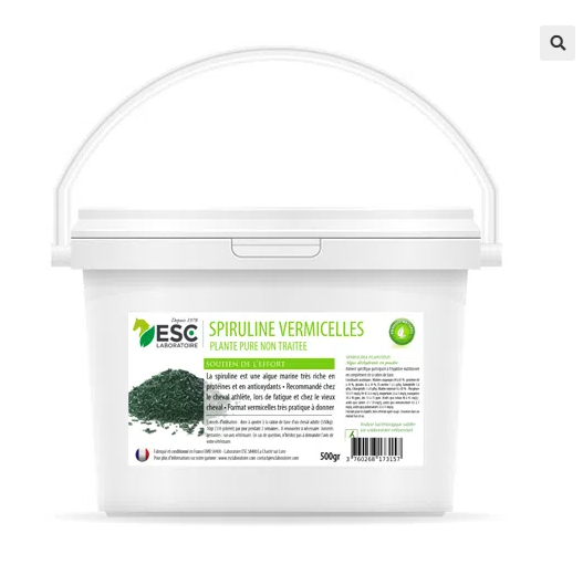 SPIRULINE VERMICELLES CHEVAL – Résistance à l’effort et apport de protéines