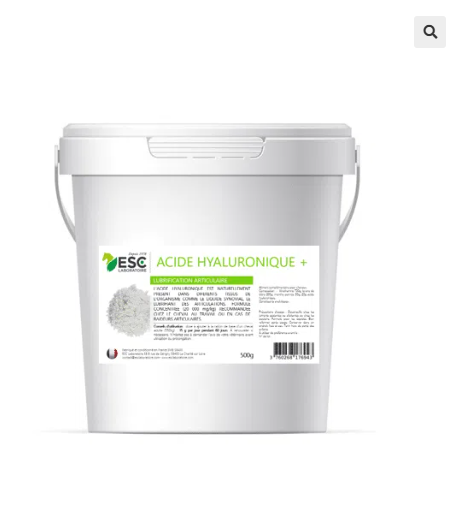 ACIDE HYALURONIQUE + Cheval – Lubrification des articulations et souplesse