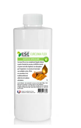 URCUMA FLEX – Curcuma + MSM – Souplesse articulaire cheval