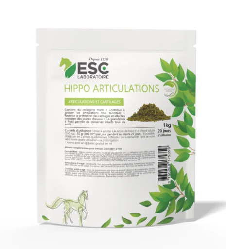 HIPPO ARTICULATIONS – Renfort articulations cheval – Complément enrichi en collagène marin