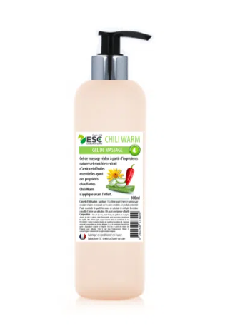 CHILI WARM GEL – Préparation musculaire cheval – A l’arnica et huiles essentielles chauffantes