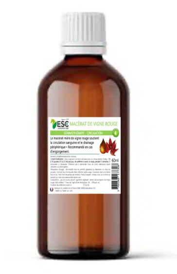 MACERAT DE BOURGEON DE VIGNE ROUGE – Gemmothérapie cheval – Engorgement