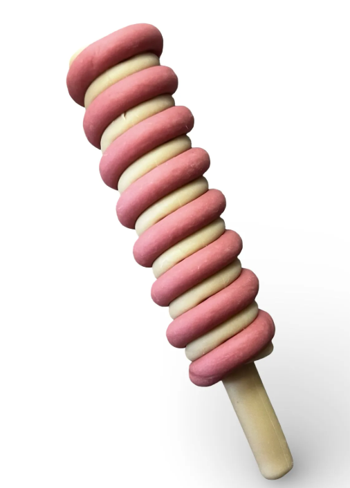 Glace chien twister