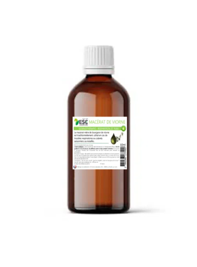 MACERAT DE BOURGEON DE VIORNE – Gemmothérapie cheval – Respiration et peau