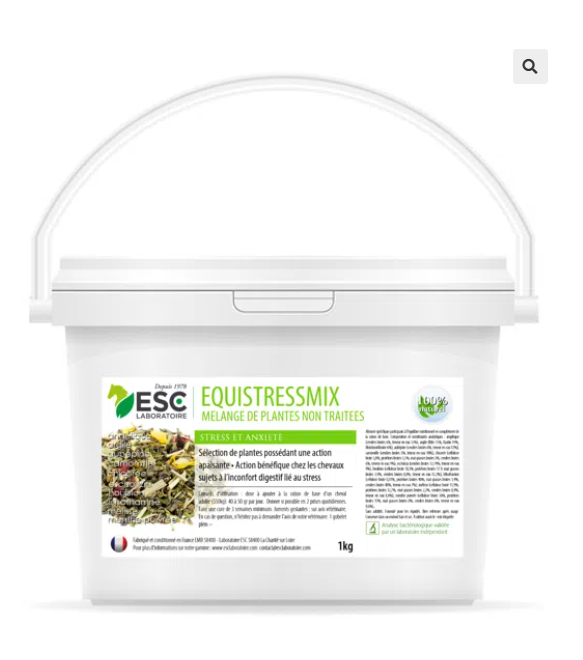 EQUISTRESSMIX – Stress et anxiété cheval – Mélange de plantes