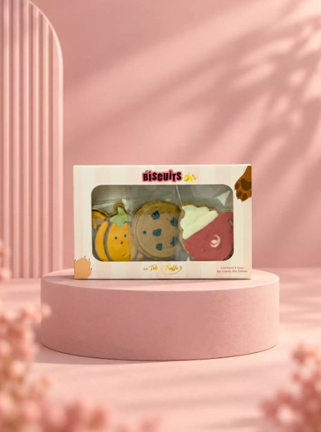 Biscuits glacés pour chien - Trio Automne