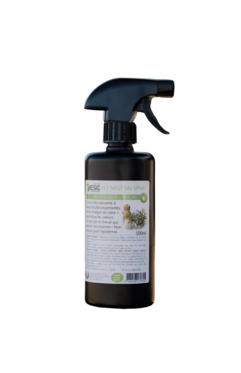 FLY NEUTRAL SPRAY – Confort estival du cheval – Lotion odorante aux 9 huiles essentielles